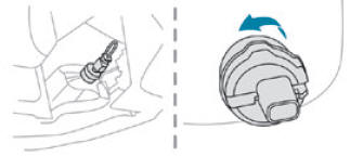 Peugeot 2008. Changing a bulb