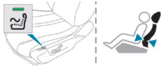 Peugeot 2008. Front seats