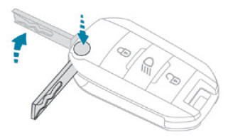 Peugeot 2008. Integral key