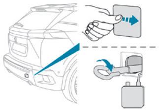 Peugeot 2008. Towing the vehicle